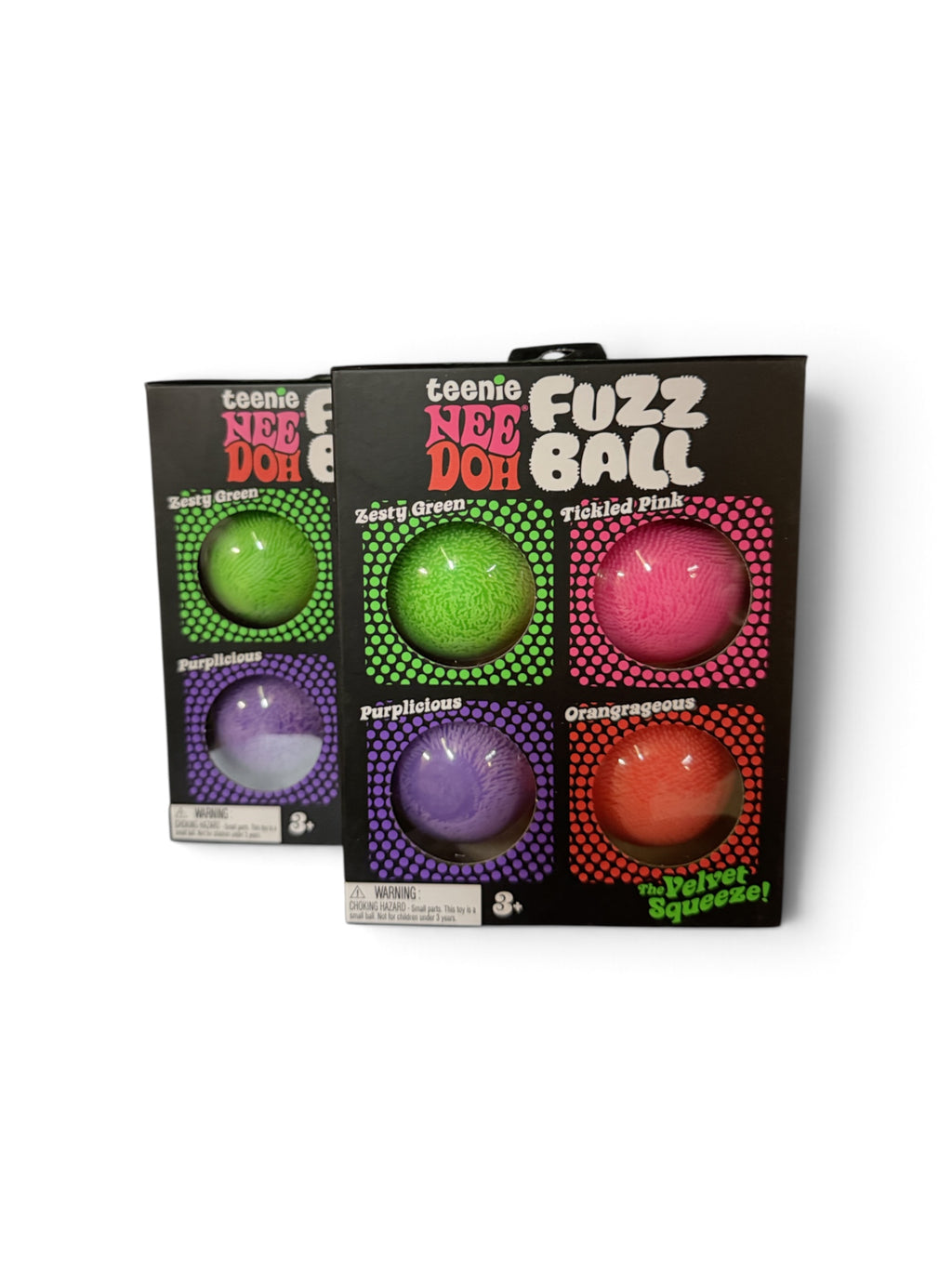 NeeDoh Teenie Fuzz Ball 4pk
