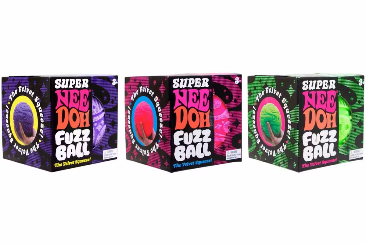 Super NeeDoh Fuzz Ball (Color May Vary)