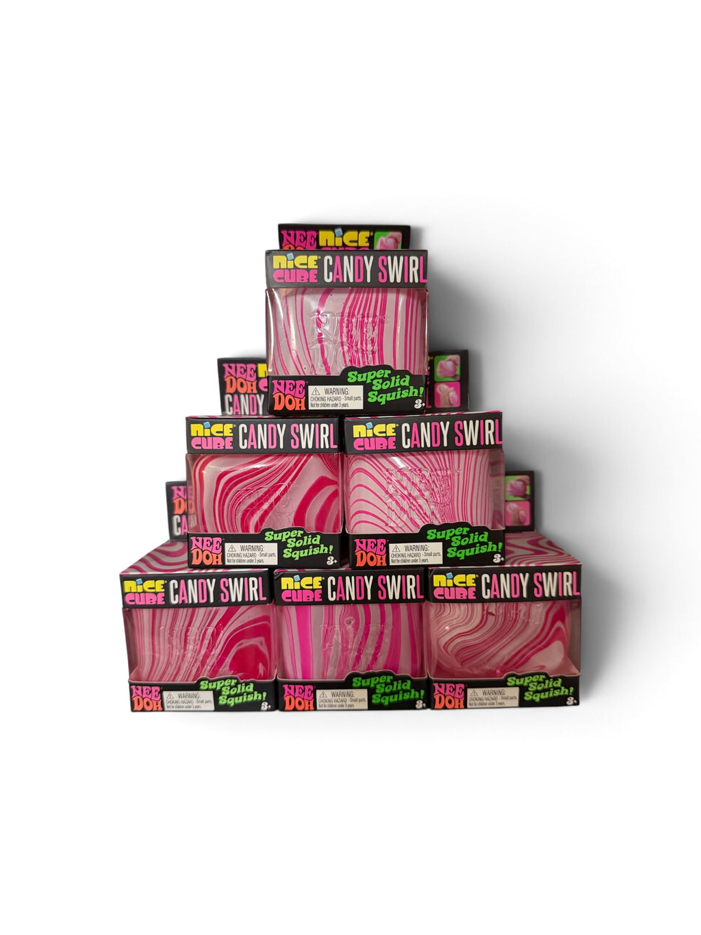 NeeDoh Candy Swirl Nice Cube