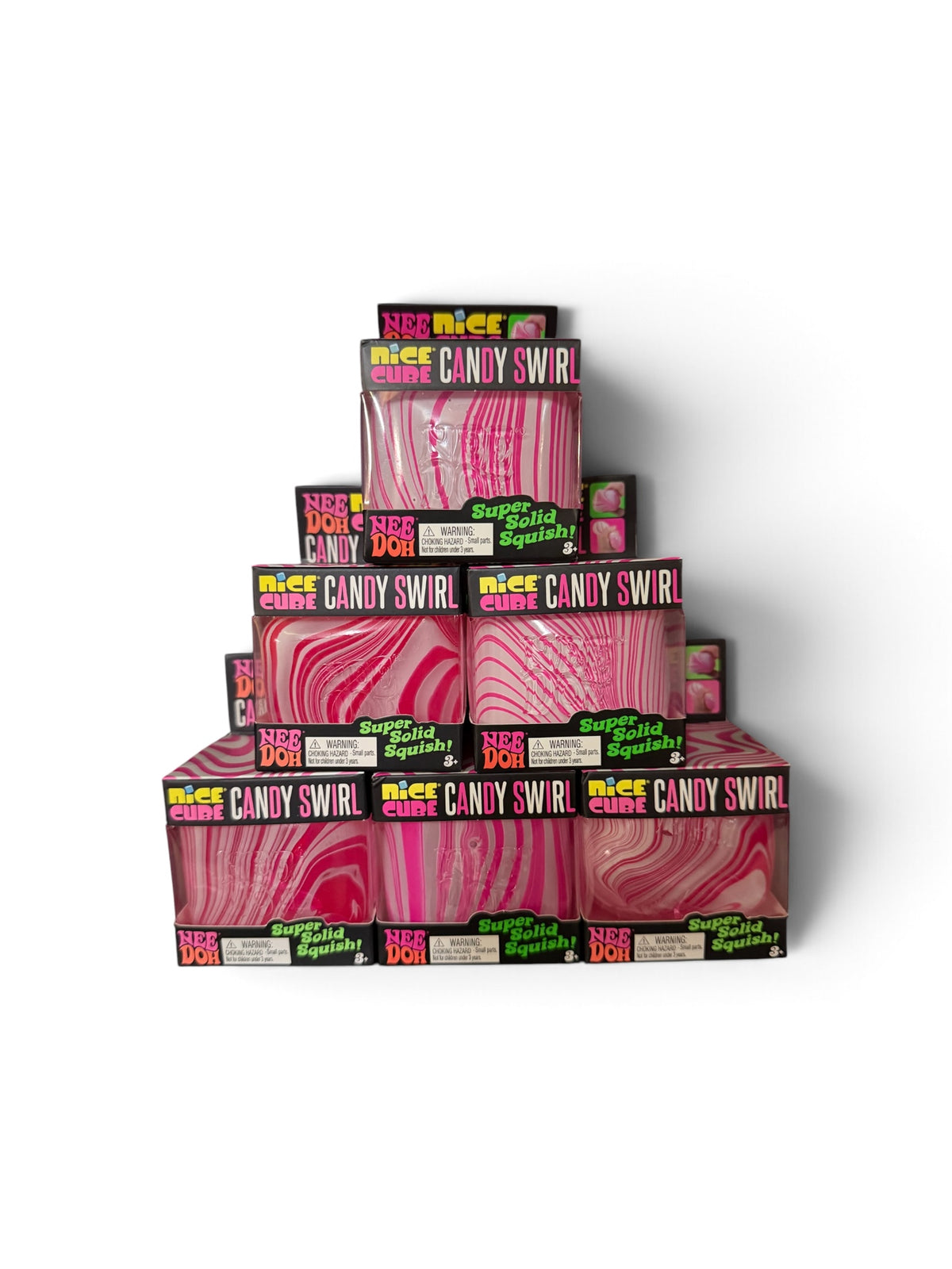 NeeDoh Candy Swirl Nice Cube