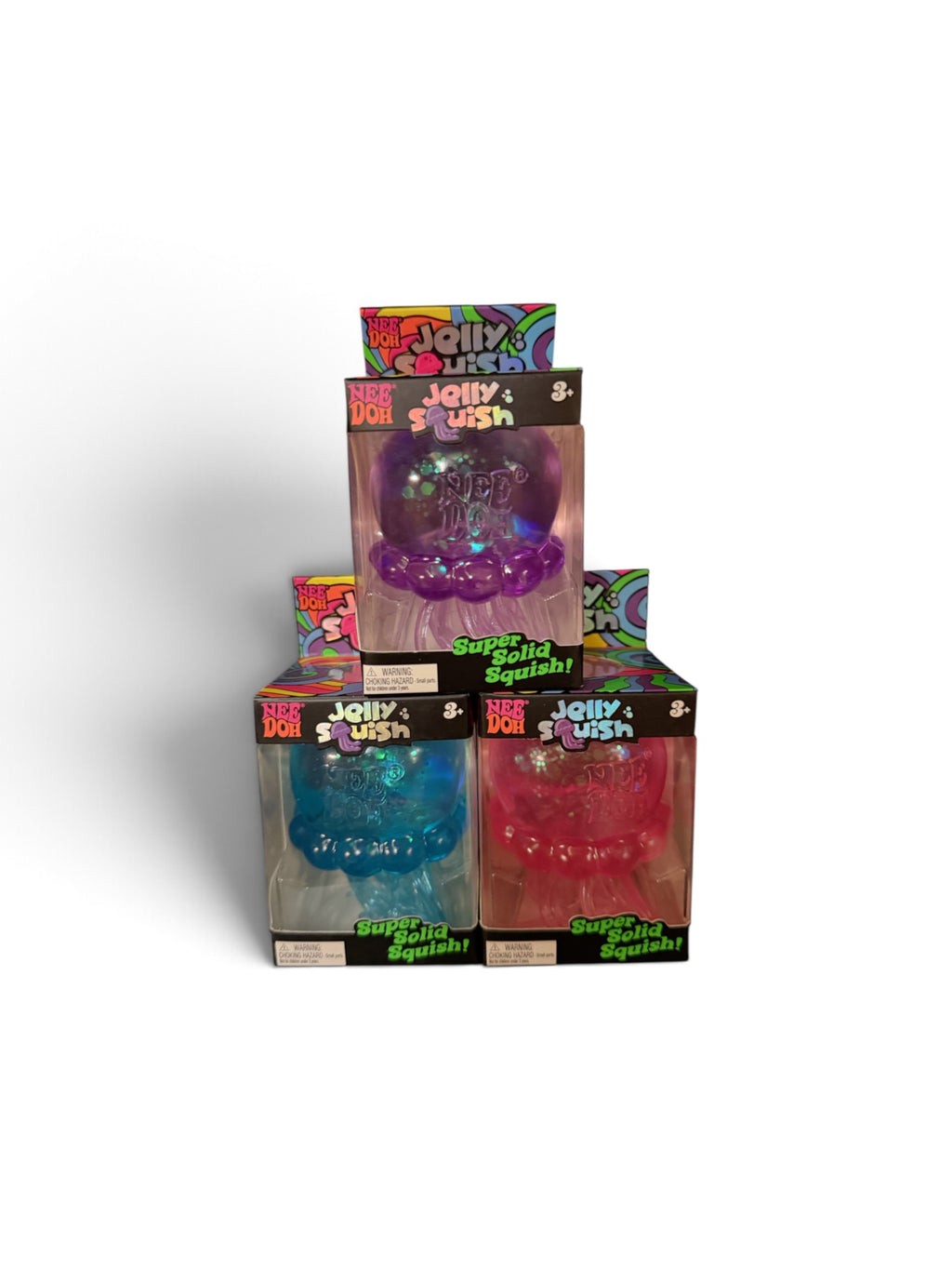 NeeDoh Jelly Squish (Color May Vary)