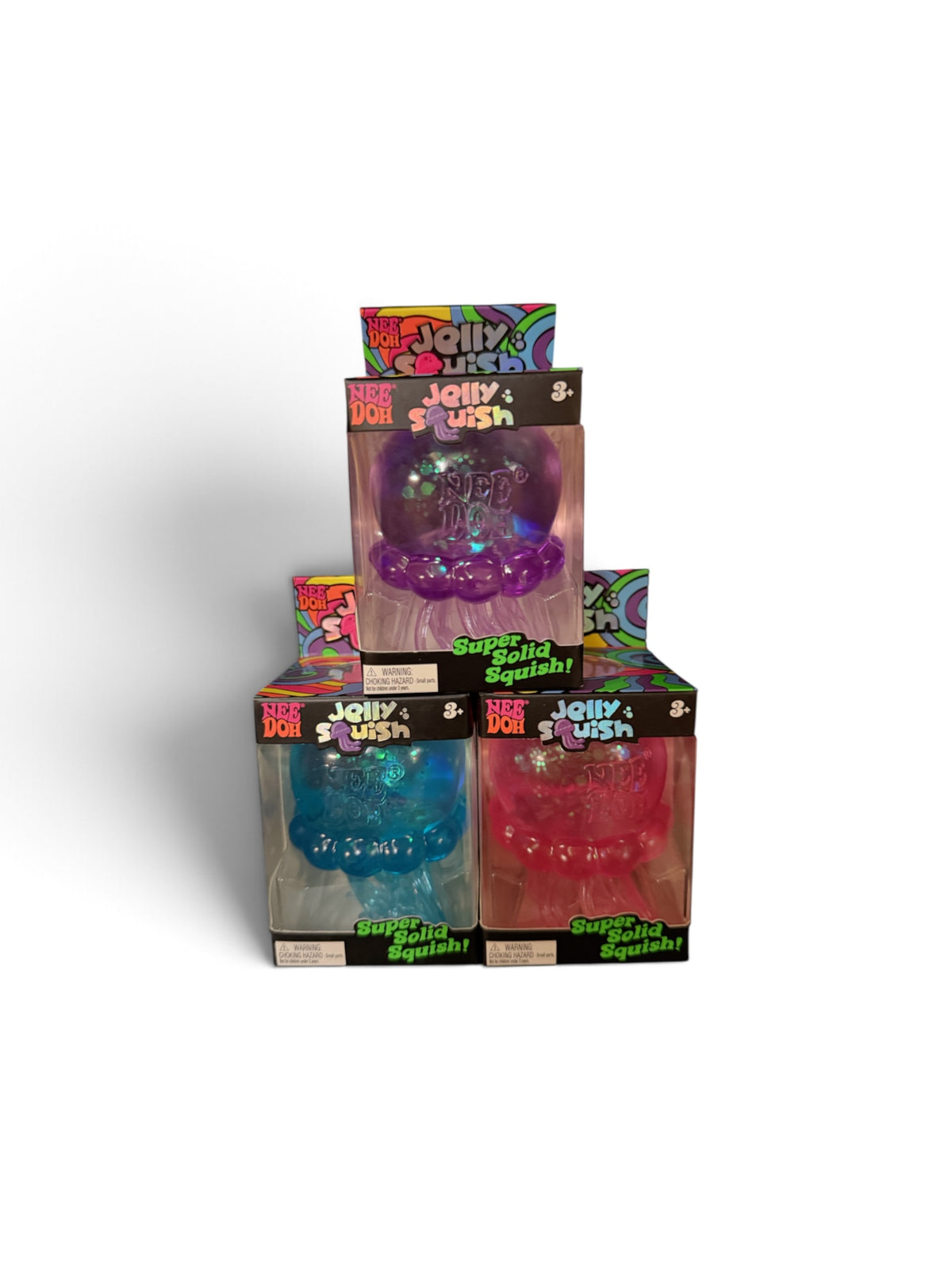 NeeDoh Jelly Squish (Color May Vary)