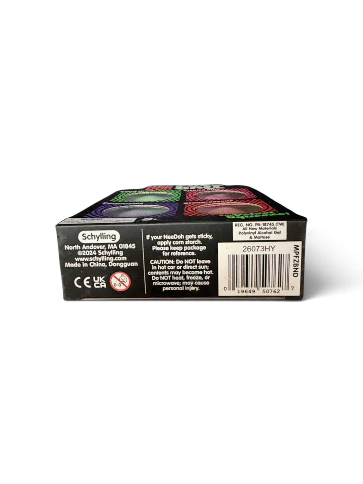 NeeDoh Teenie Fuzz Ball 4pk